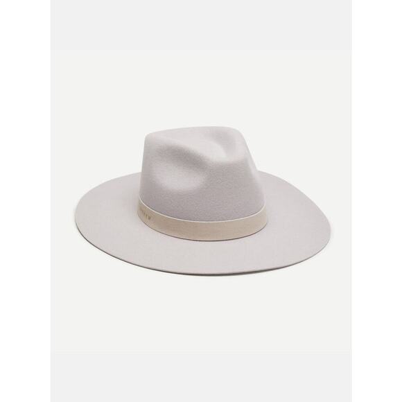 WYETH Women\'s Silver Gray River 100% Fedora Hat One Size NWT main image 7